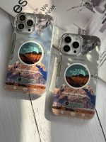 قاب موبایل آیفون موزیکال نورث فیس ( The North face ) کرومی - Image 4