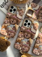 قاب موبایل آیفون خانواده خرسی + بند کوتاه خرسی - Image 16