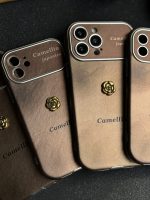 قاب موبایل آیفون کاملیا کاراملی محافظ لنزدار - Image 11