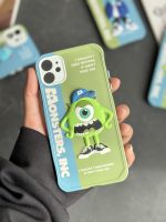 قاب موبایل آیفون کارخانه هیولاها سالی و مایک برجسته محافظ لنزدار - Image 2