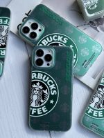 قاب موبایل آیفون استارباکس هلوگرامی سبز - Image 10