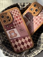 قاب موبایل آیفون بهترین آرزوی خرسی قهوه ای محافظ لنزدار - Image 10