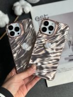 قاب موبایل آیفون موج ساحل رزگلد - Image 27