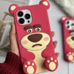 قاب موبایل آیفون یوگی سیلیکونی پا استندشو