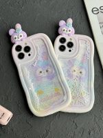 قاب موبایل آیفون استلا آکواریومی سیلیکونی بنفش - Image 9