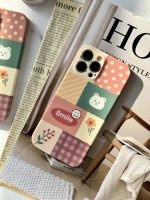 قاب موبایل آیفون شاخه گل ارغوانی محافظ لنزدار - Image 33