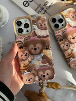 قاب موبایل آیفون خانواده خرسی + بند کوتاه خرسی - Image 5