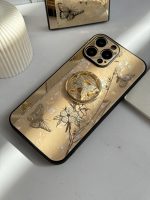 قاب موبایل آیفون پروانه نگین دار سواروسکی استندشو - Image 18