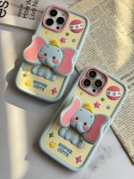 قاب موبایل آیفون بچه فیل دامبو گوش استندشو - Image 19