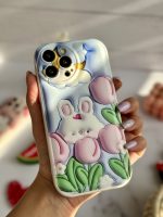 قاب موبایل آیفون شکار خرگوش سه بعدی محافظ لنزدار - Image 4