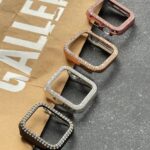 گارد اپل واچ دوردیف نگین دیاموند جنس هارد