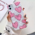 قاب موبایل آیفون آیس ماربل قلب