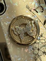 قاب موبایل آیفون پروانه نگین دار سواروسکی استندشو - Image 8