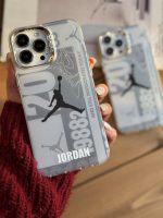 قاب موبایل آیفون نایک جردن لوگو نقره ای 9882 - Image 6