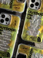 قاب موبایل آیفون نورث فیس فسفری شبرنگ - Image 9