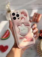 قاب موبایل آیفون شکار خرگوش سه بعدی محافظ لنزدار - Image 14