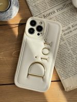 قاب موبایل آیفون دیور بالشتی لوگو طلایی - Image 8