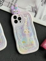 قاب موبایل آیفون استلا آکواریومی سیلیکونی بنفش - Image 2