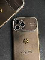 قاب موبایل آیفون کاملیا کاراملی محافظ لنزدار - Image 20