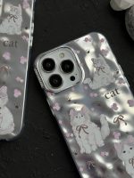 قاب موبایل آیفون پرشین کت کرومی - Image 3