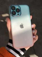 قاب موبایل آیفون یخ در بهشت دورنگ شفاف محافظ لنزدار ( 3008 ) - Image 14