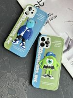 قاب موبایل آیفون کارخانه هیولاها سالی و مایک برجسته محافظ لنزدار - Image 4