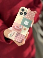 قاب موبایل آیفون شاخه گل ارغوانی محافظ لنزدار - Image 8