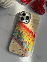 قاب موبایل آیفون خرگوش رنگین کمانی - Image 12