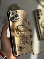 قاب موبایل آیفون پروانه نگین دار سواروسکی استندشو - Image 23