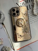 قاب موبایل آیفون پروانه نگین دار سواروسکی استندشو - Image 24