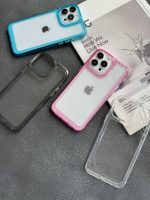 قاب موبایل آیفون کریستال بی رنگ ساده ( 3006 ) ( 3009 )