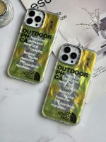 قاب موبایل آیفون نورث فیس فسفری شبرنگ - Image 16