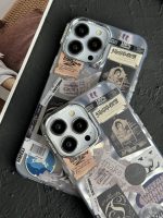قاب موبایل آیفون روزنامه قدیمی هلوگرامی - Image 13