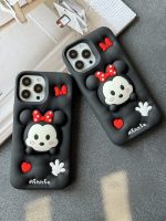 قاب موبایل آیفون میکی موس عشق سیلیکونی پاپ سوکت چسبیده - Image 11