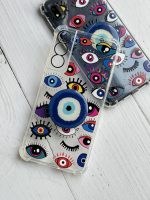 قاب موبایل سامسونگ چشم نظر پشت بیرنگ + پاپسوکت - Image 4