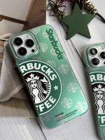 قاب موبایل آیفون استارباکس هلوگرامی سبز - Image 19