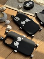 قاب موبایل آیفون هپل شاخدار سیلیکونی - Image 3