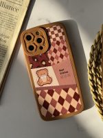 قاب موبایل آیفون بهترین آرزوی خرسی قهوه ای محافظ لنزدار - Image 17