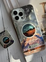 قاب موبایل آیفون موزیکال نورث فیس ( The North face ) کرومی - Image 3