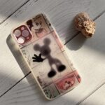 قاب موبایل آیفون میکی رویایی + محافظ لنز دوربین