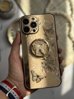 قاب موبایل آیفون پروانه نگین دار سواروسکی استندشو - Image 34