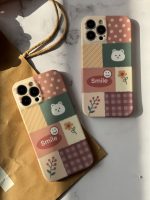 قاب موبایل آیفون شاخه گل ارغوانی محافظ لنزدار - Image 15