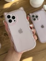 قاب موبایل آیفون گربه یخی شفاف - Image 12