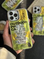 قاب موبایل آیفون نورث فیس فسفری شبرنگ - Image 18