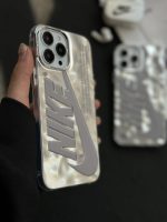 قاب موبایل آیفون نایک کرومی برجسته - Image 6