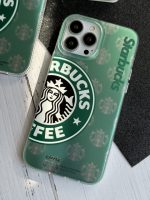 قاب موبایل آیفون استارباکس هلوگرامی سبز - Image 18