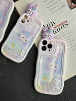 قاب موبایل آیفون استلا آکواریومی سیلیکونی بنفش - Image 21