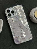 قاب موبایل آیفون نایک کرومی برجسته - Image 21