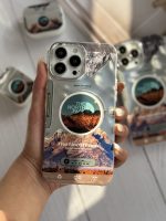 قاب موبایل آیفون موزیکال نورث فیس ( The North face ) کرومی - Image 13