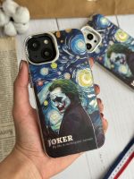 قاب موبایل آیفون لبخند جوکر هلوگرامی محافظ دوربین استندشو